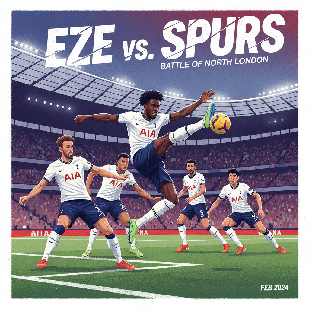 Eberchi Eze: Aku Mestinya Bisa Bobol Spurs Empat Kali!