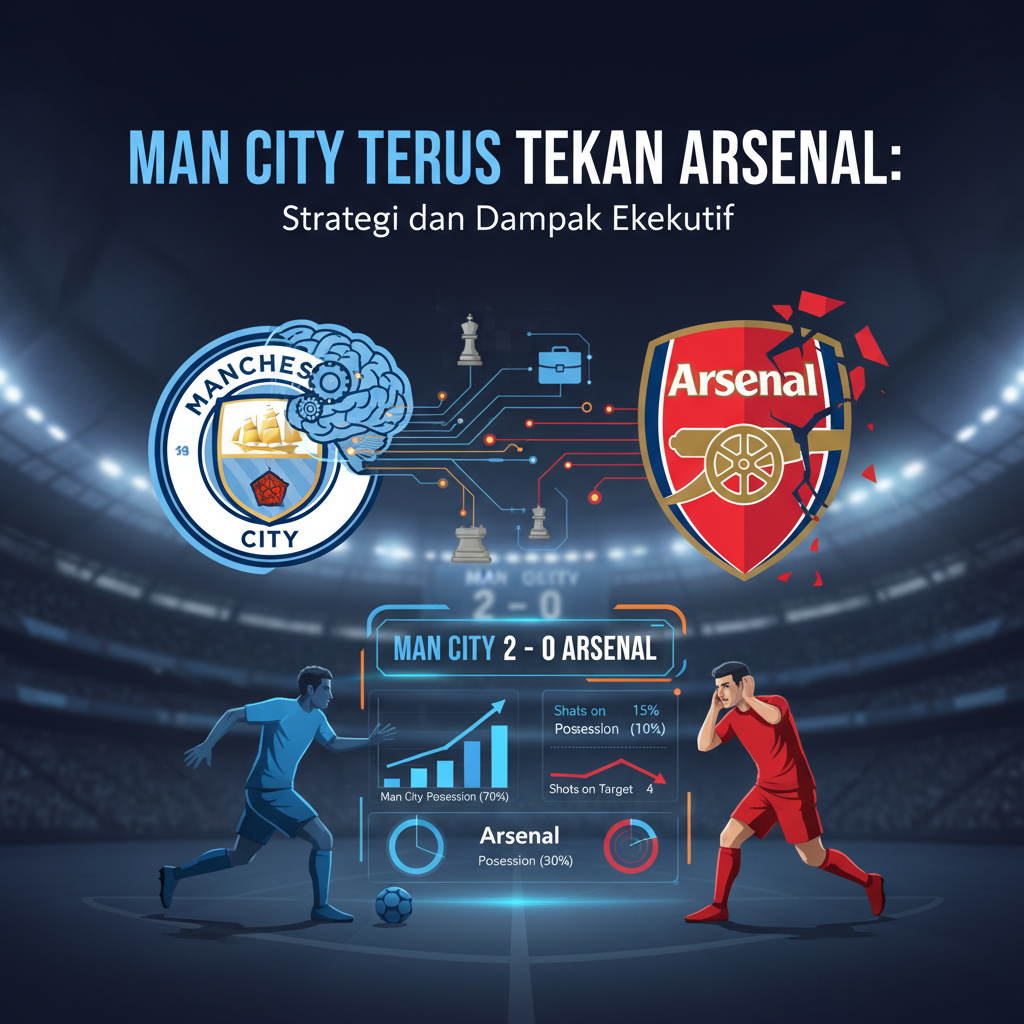 Man City Terus Tekan Arsenal: Strategi dan Dampak Eksekutif