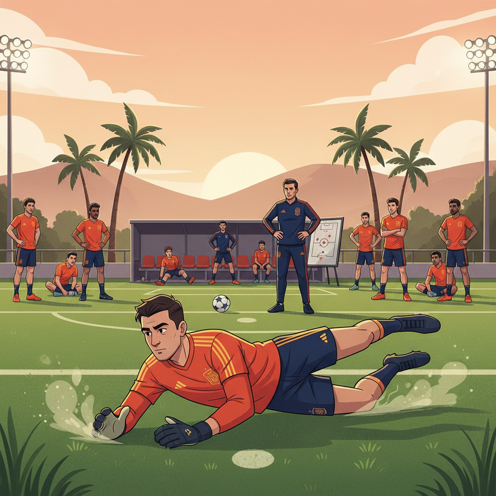 Pelatih Timnas Spanyol: Strategi Santai dengan Banyak Kiper Jago