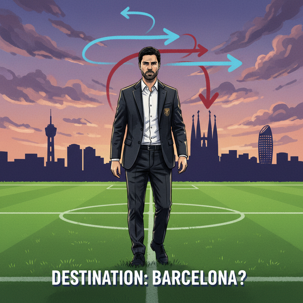 Arteta Bisa Tergoda Latih Barcelona, Jika…